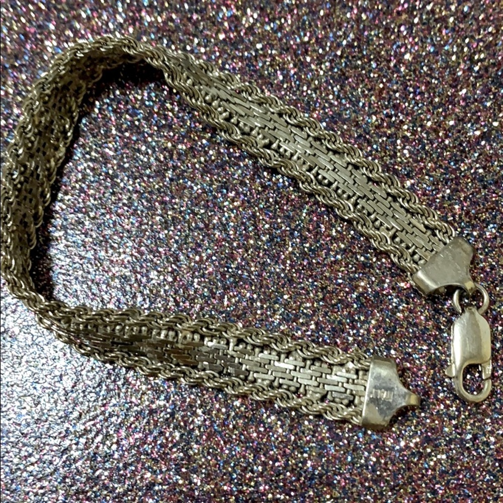 VINTAGE 925 ITALY STERLING BRACELET